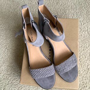 Womens Nichele Sued Open Toe Casual